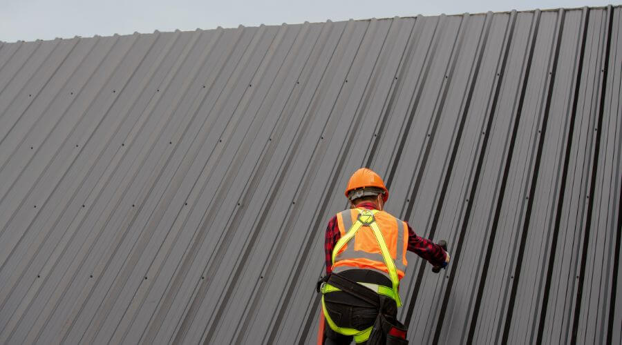 Professional metal roof installation services in Longmont, CO